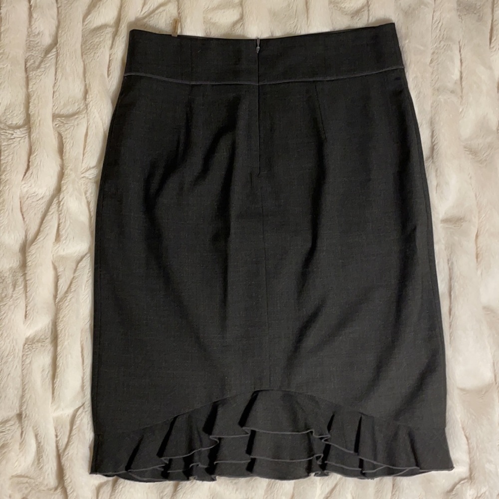 Rebecca Taylor Ruffle Pencil Skirt - Picture 6 of 11
